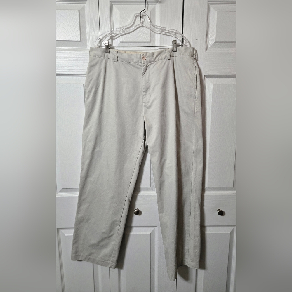 J Crew Khaki Pants Slacks, Size 38X32, 4-Pocket Design, Excellent Condition